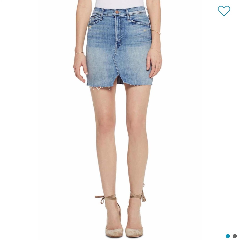 MOTHER ‘sacred slit’ mini skirt